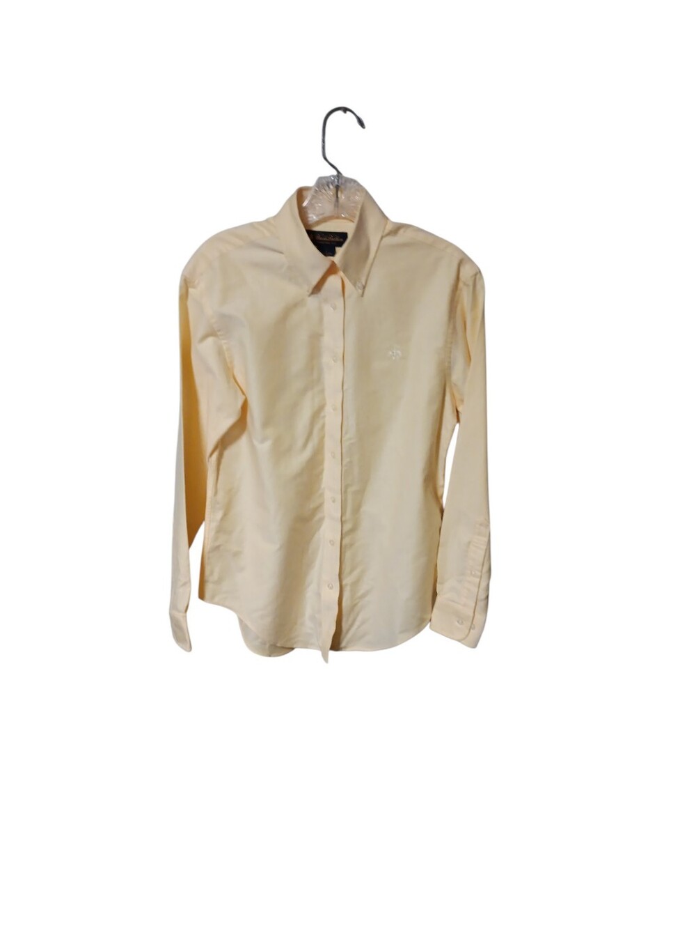 Brooks Brothers Supima Cotton Button Down Shirt Yellow